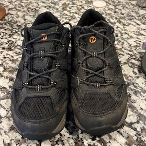 Merrell Moab 3 Mid Boots Shoes Hiking Waterproof Outdoor Black Kids